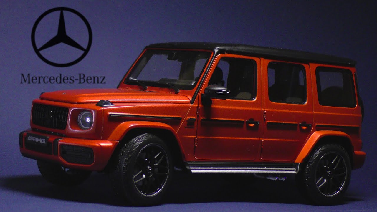 Обзор модели Mercedes Benz G63 AMG от Minichamps в масштабе 1/18