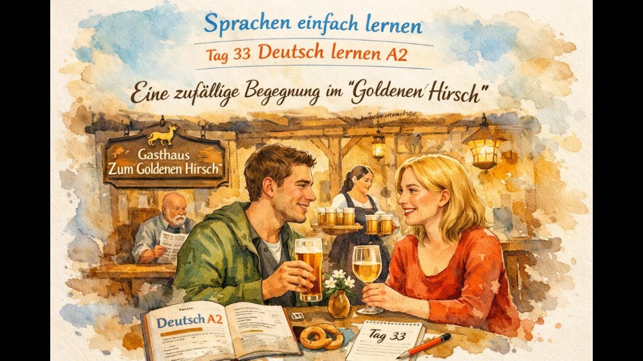 Tag 33 Deutsch lernen A2 