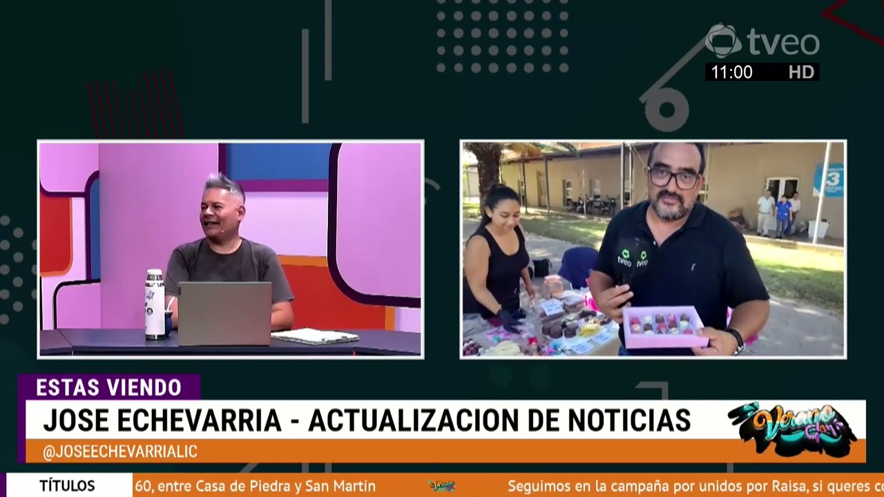 Verano Glam con Jose Echevarria y la actualización diaria de Noticias