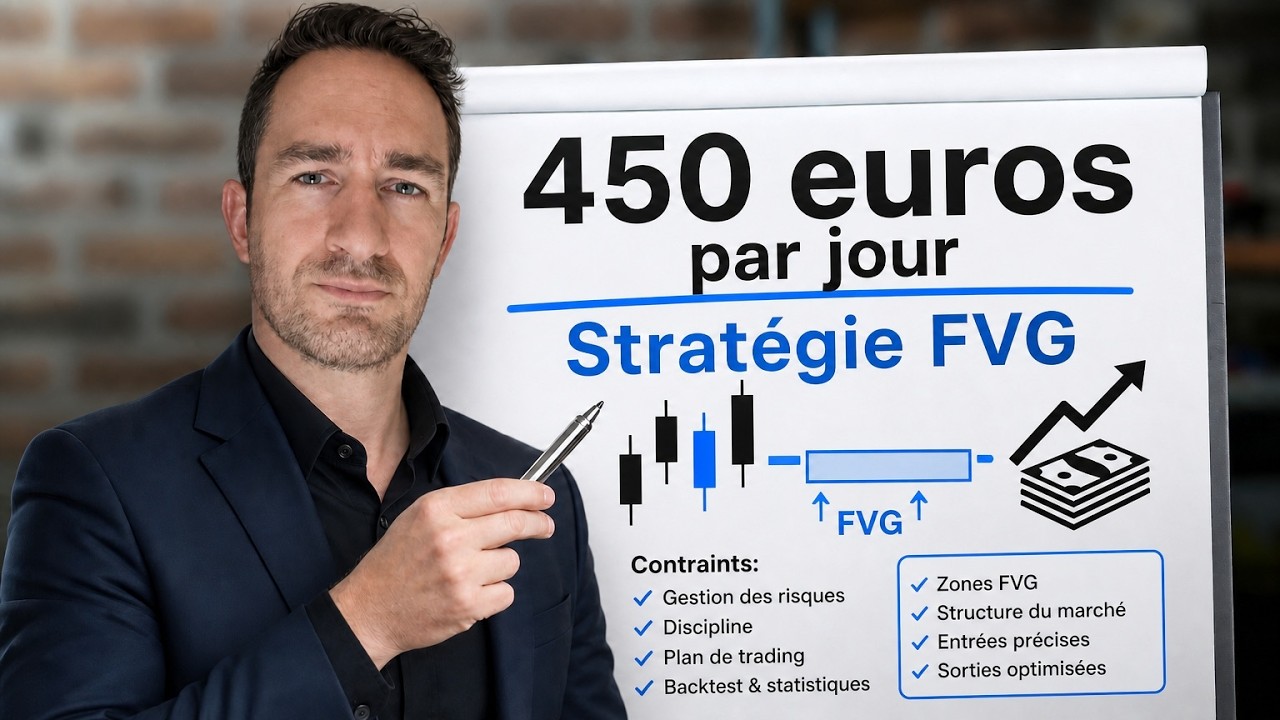 450&euro;/jour avec 1 seule strat&eacute;gie FVG &mdash; La m&eacute;thode compl&egrave;te