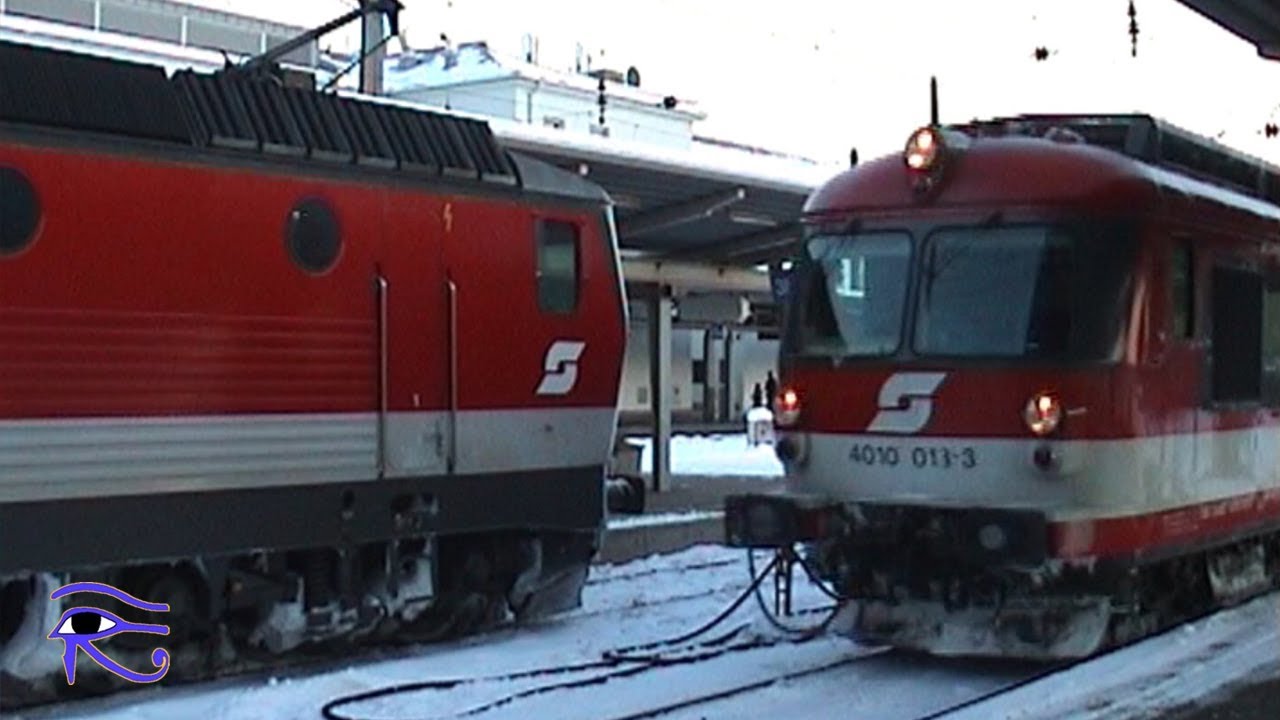 Rundreisen Bf Gleisdorf-Hbf Graz ÖBB Eisenbahnalltag im dichten Schnee Dezember 2005