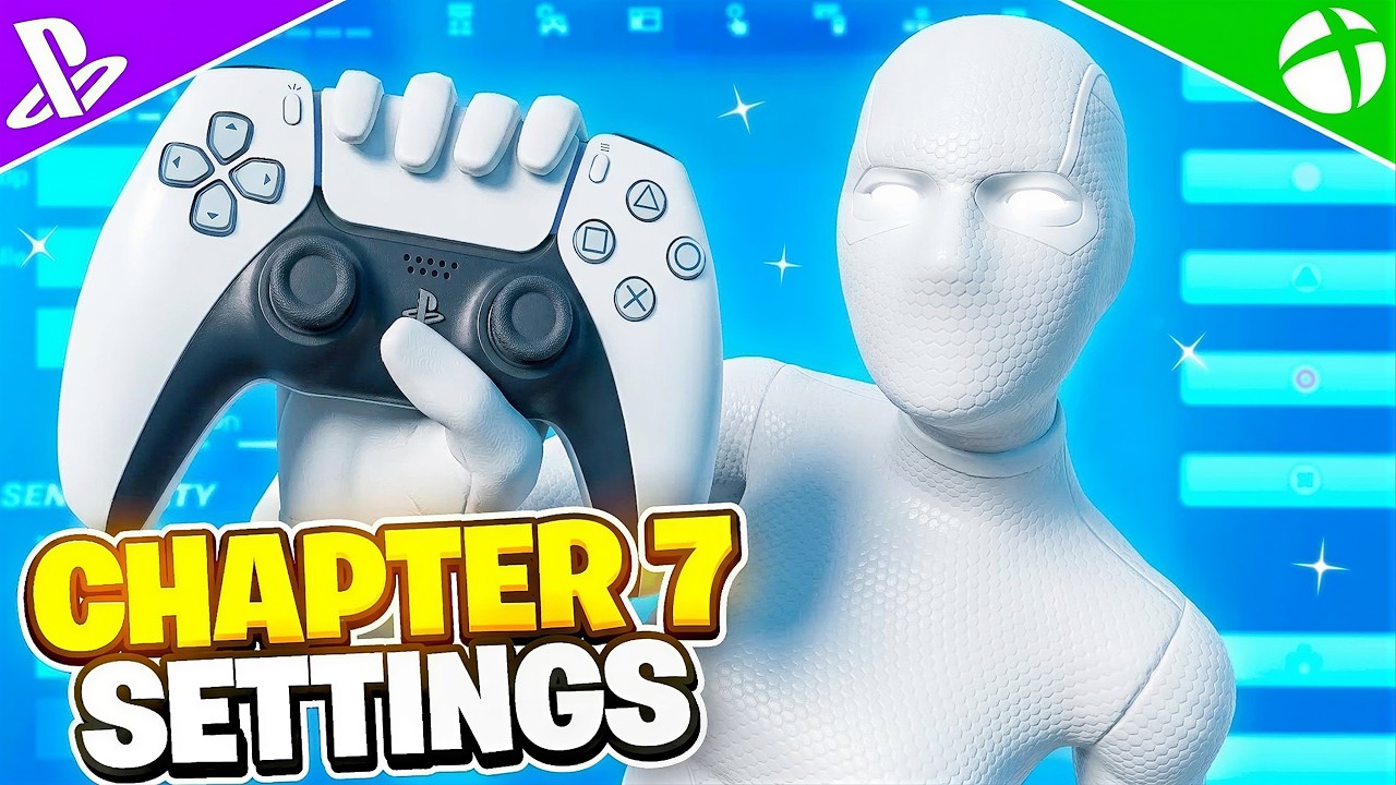 ЛУЧШИЕ НОВЫЕ НАСТРОЙКИ контроллера + чувствительность в Главе 7 Сезоне 4🎮 (Геймплей Fortnite Reload)