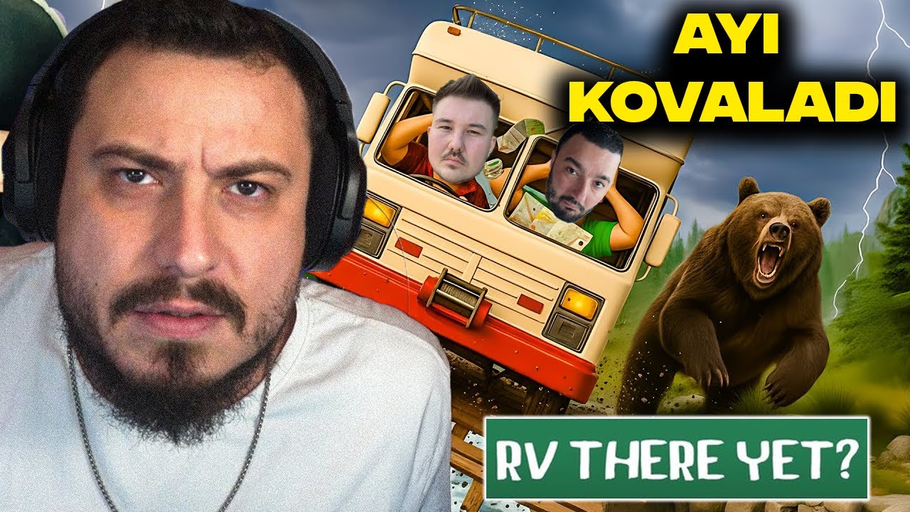 AYI KOVALADI EKİPLE KAMP YAPIYORUZ! | EKİPLE RV THERE YET