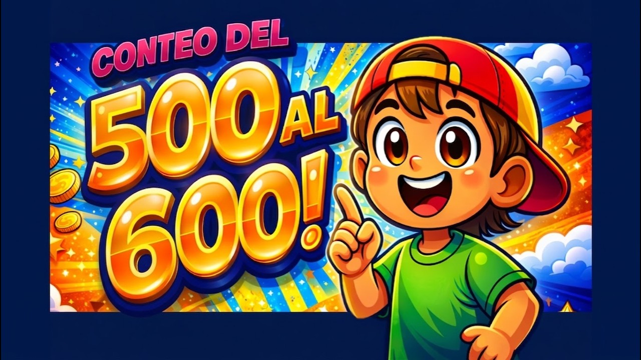 Los n&uacute;meros del 500 al 600