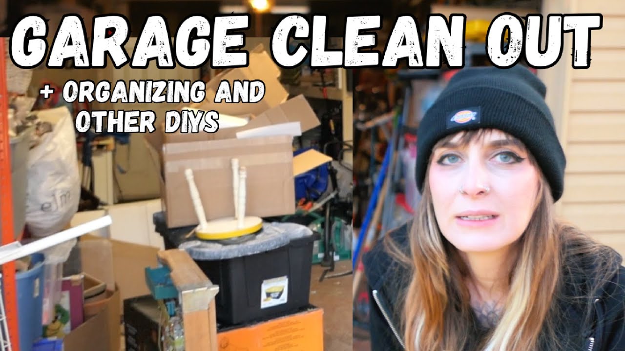 Deep Cleaning and Organizing our Garage