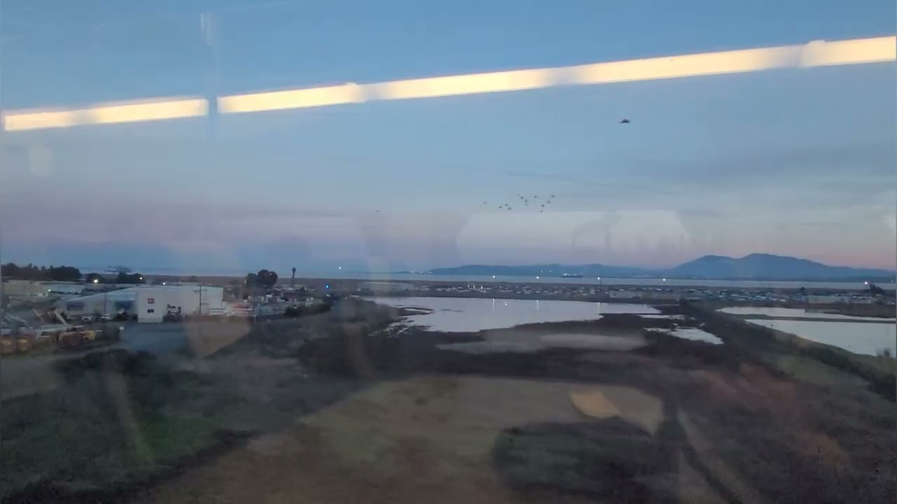 Riding Amtrak Capitol Corridor 738 Martinez to Davis 1/10/2026