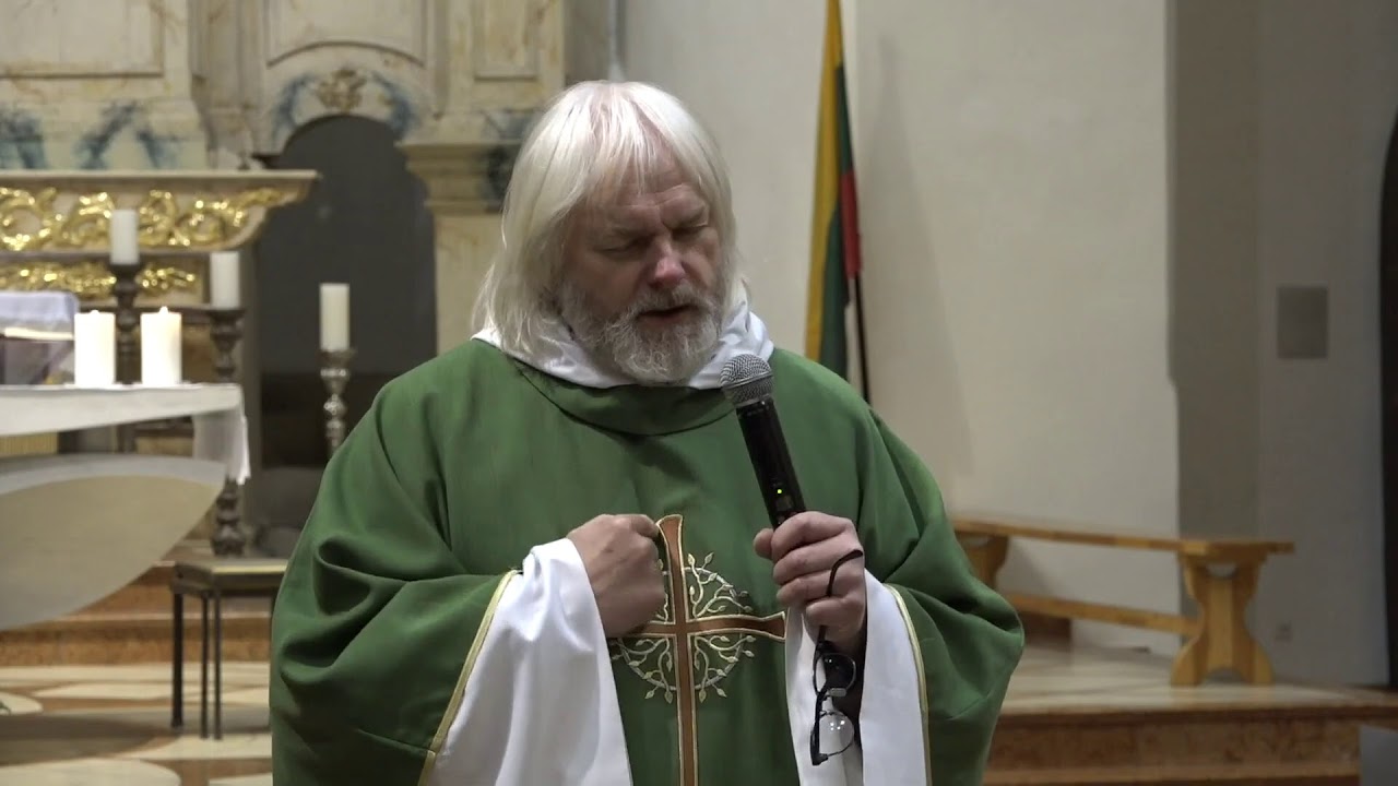 2020-02-15 br. Gediminas Numgaudis OFM, pamokslas, Kretinga