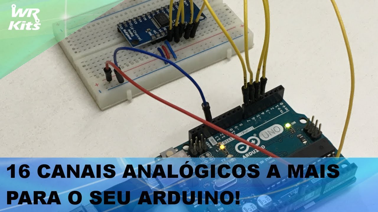 16 CANAIS ANALÓGICOS EM SEU ARDUINO, ESP32 E OUTROS! VEJA COMO!