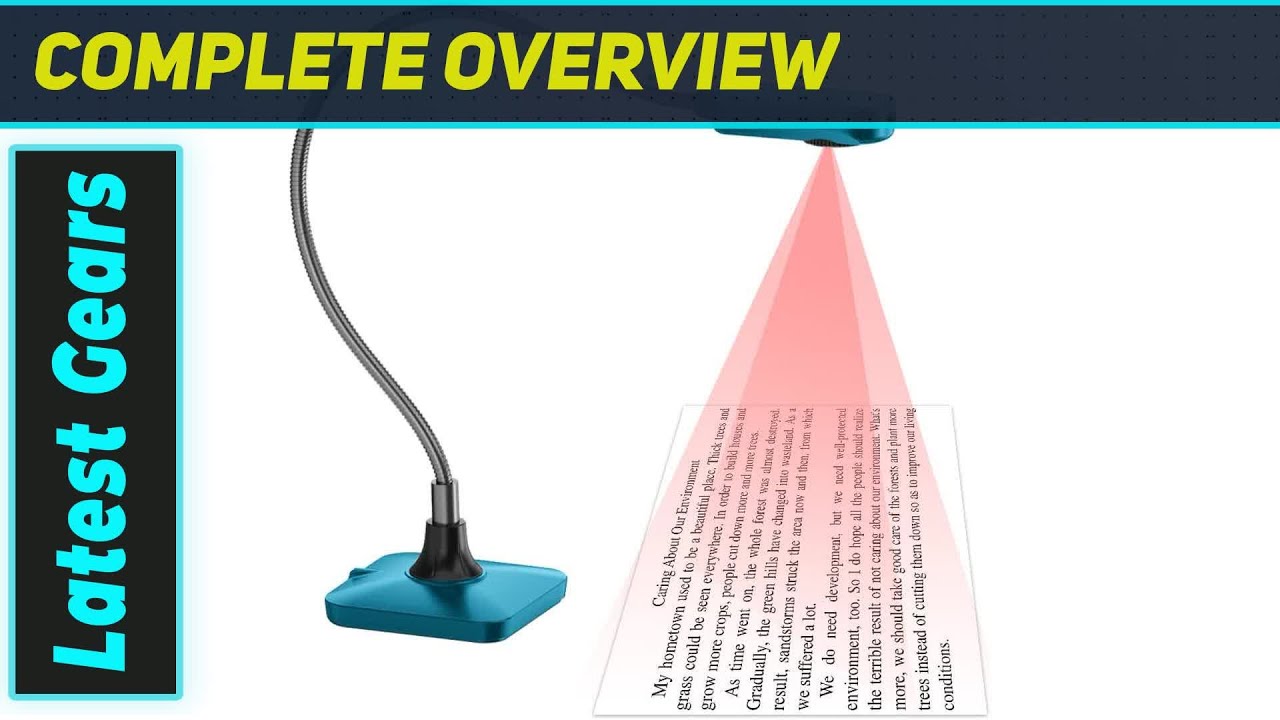 ZSEEWCAM L503AF Blue: The Best Document Scanner for Clear, Fast Digitization