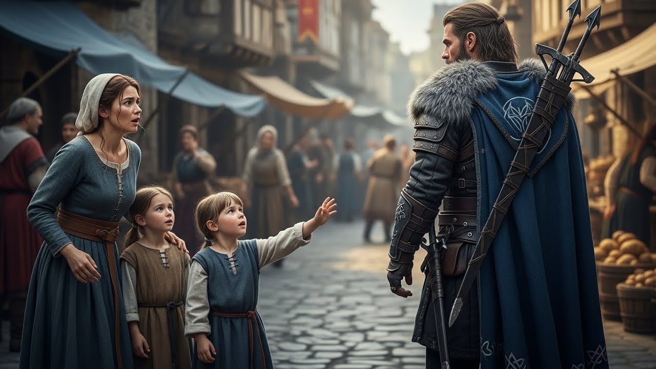 “She Hid Her Twins From the Alpha King — Until One Called Him ‘Dad’ in the Marketplace.”