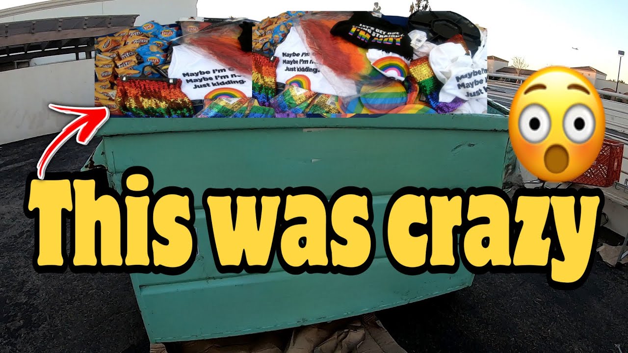 DUMPSTER DIVING - I'M SAVING WHAT BIG CORPORATE STORES THROW AWAY