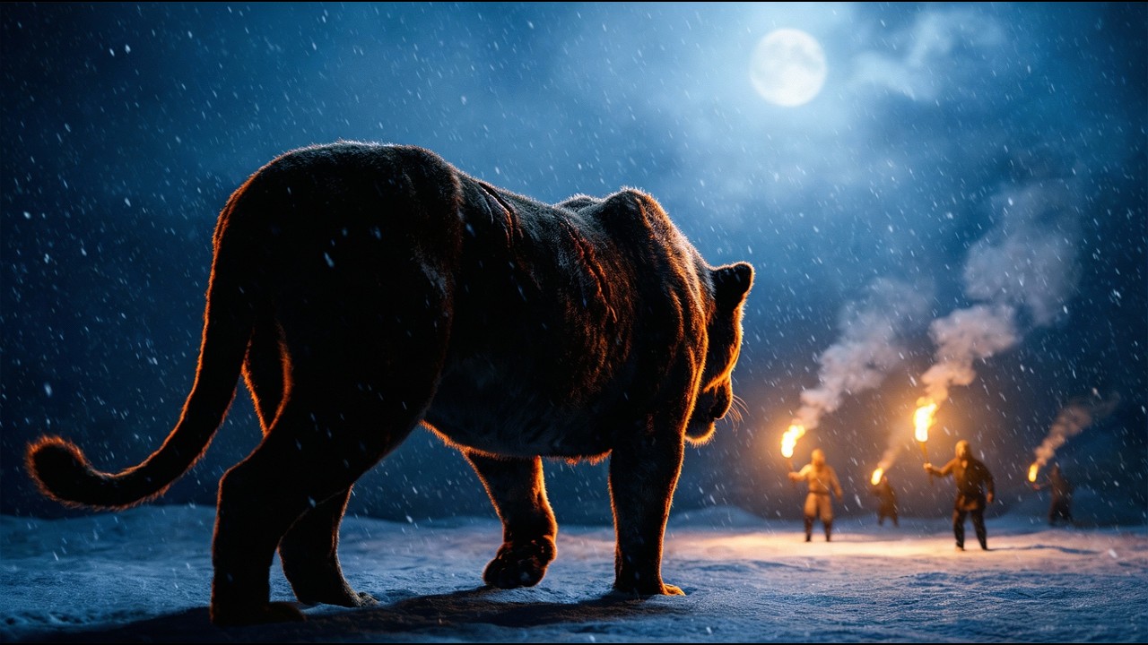 The Ice Age : How Weak Humans Broke the Cave Lion