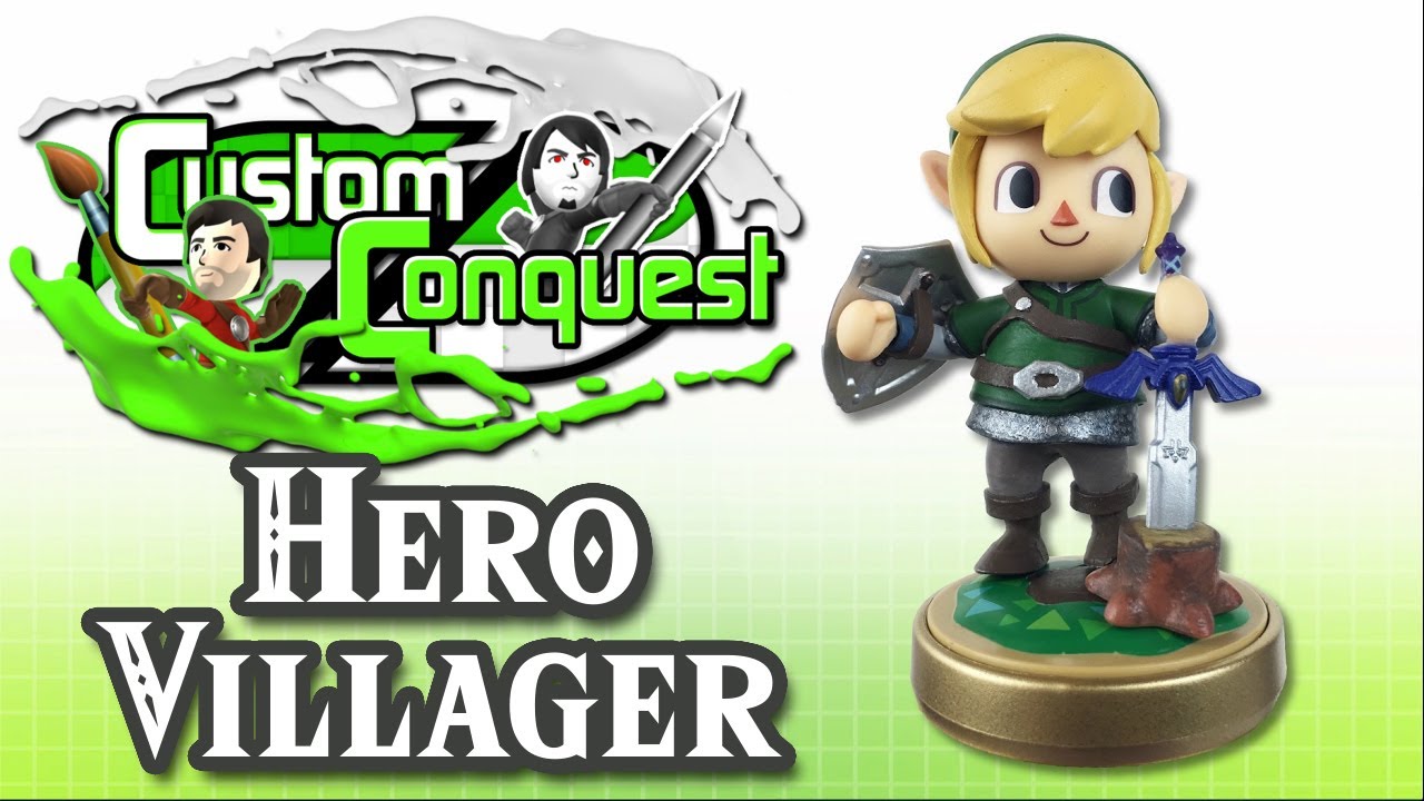 Пользовательское завоевание — amiibo герой-житель деревни