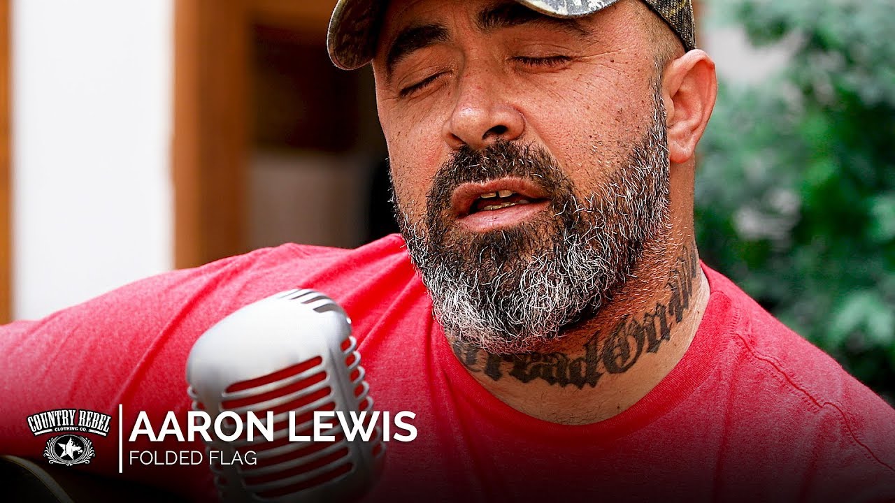 Aaron Lewis - Folded Flag (Acoustic) // Country Rebel HQ Session