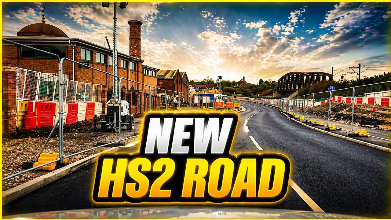 New HS2 Road Birmingham | Aston Church Rd, Alum Rock & Washwood Heath