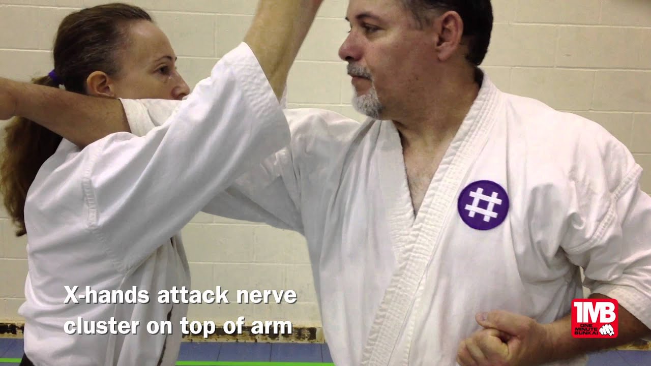 One Minute Bunkai: Juji Uke #1