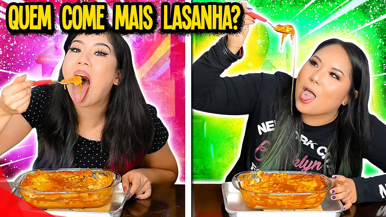QUEM COME MAIS LASANHA GANHA | Blog das irmãs