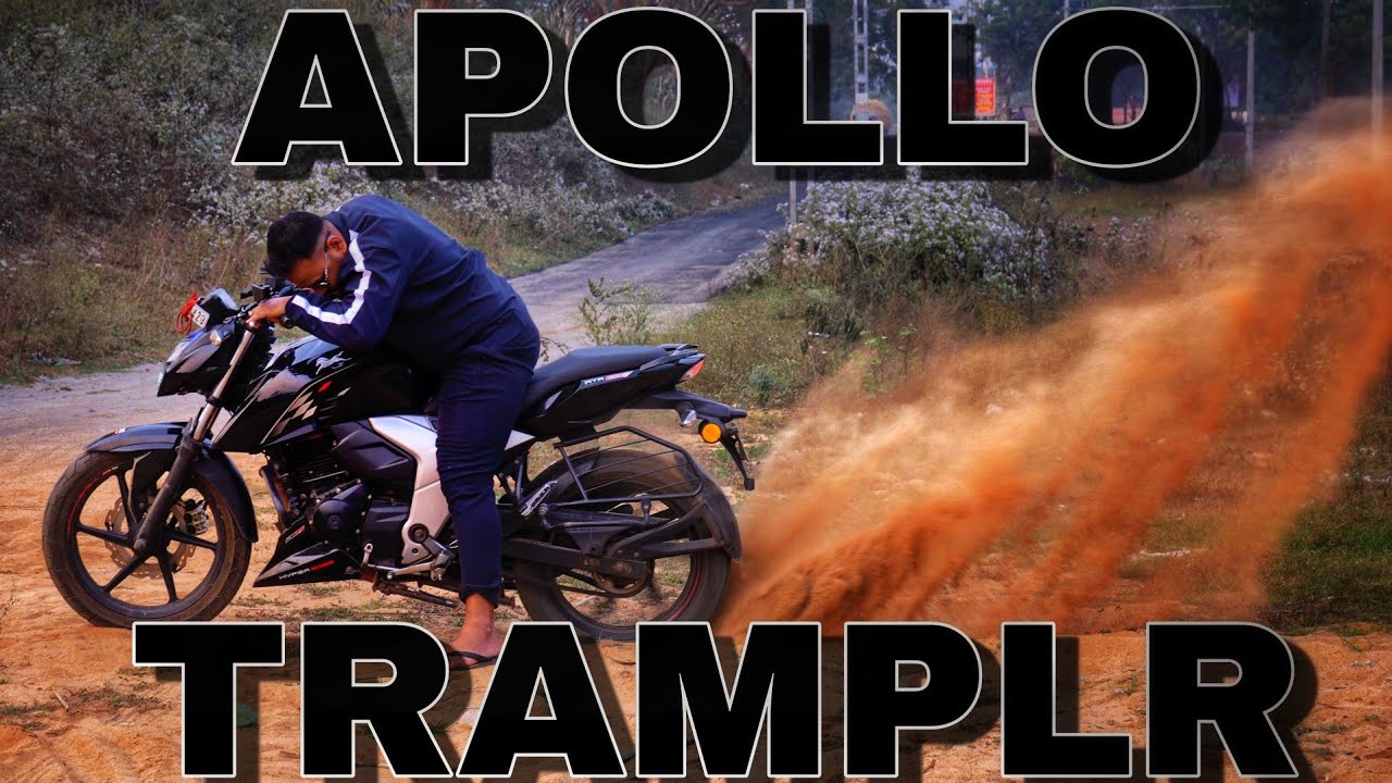 Apache 160 4v Apollo Tramplr Tyre Review 