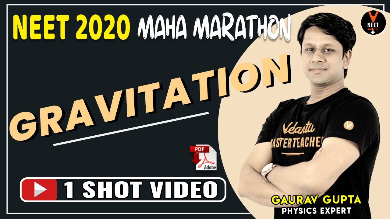 GRAVITATION Class 11 One Shot  - All Concepts, Tricks and PYQs | NEET 2023 | Class 11 Physics Ch 8