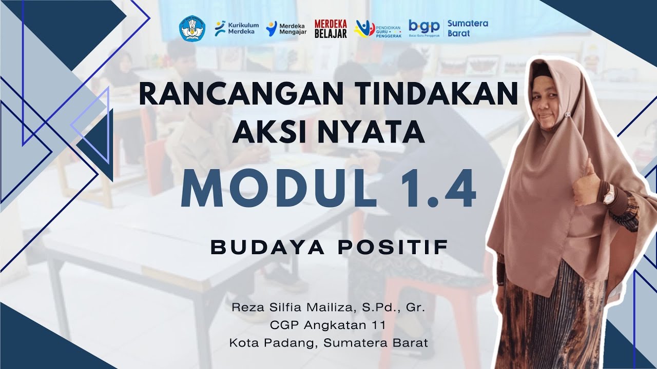 Rancangan Tindakan Aksi Nyata Modul 1.4 : Budaya Positif #cgp #cgp