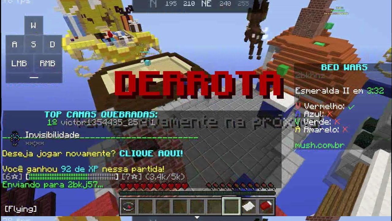 Minecraft: BedWars, Compilação de humilhação.