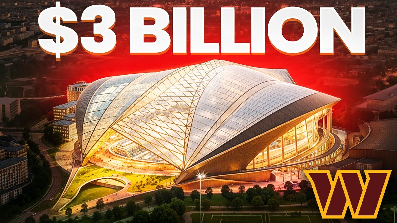 INSIDE the NEW $3BILLION Commanders Stadium: UNVEILED!