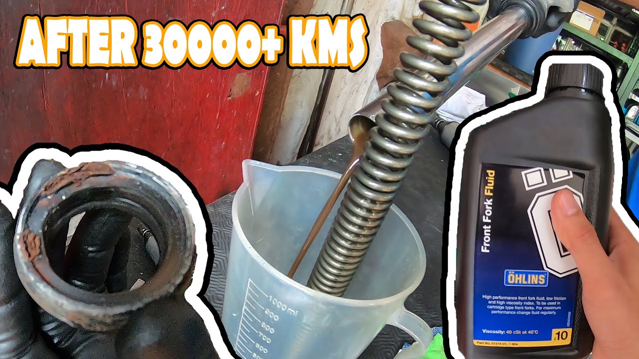 Front Suspension TUNING!! first time binuksan after 30000+ kms!! | Tripni Gepoy