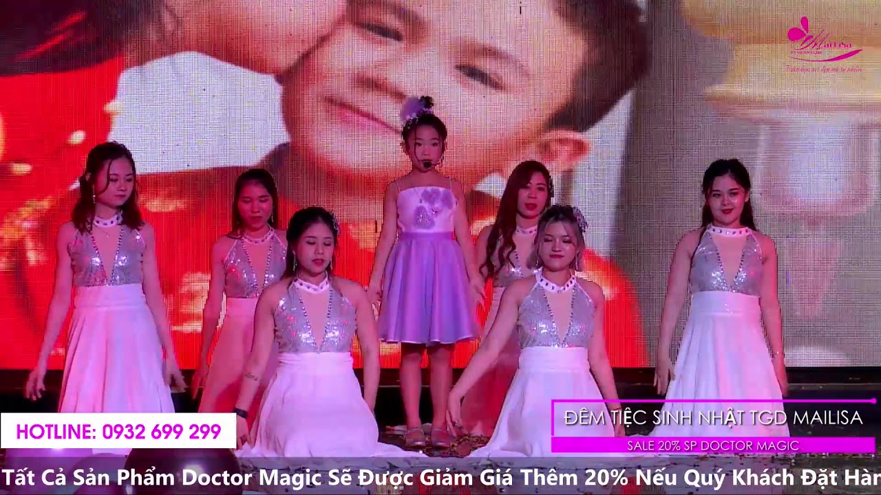 Hoàng kim Khánh - con gái maika hát tặng sinh Nhật mẹ 2020