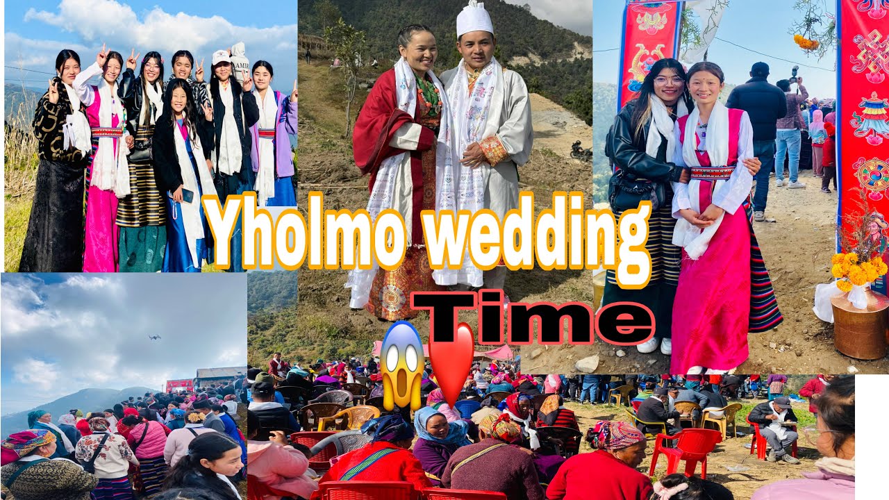Hyolmo wedding time❤️🙏🏻😱#full video #keeploving #ledyrider 