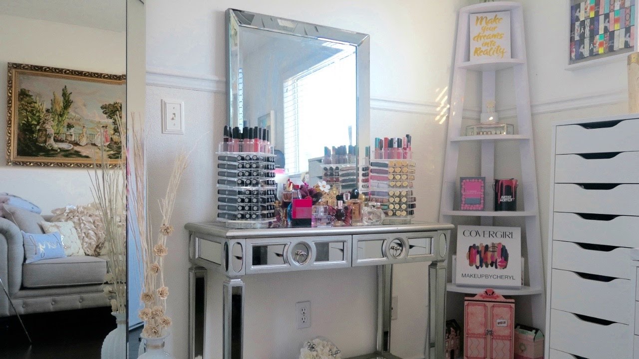 BEAUTY ROOM TOUR 2017!