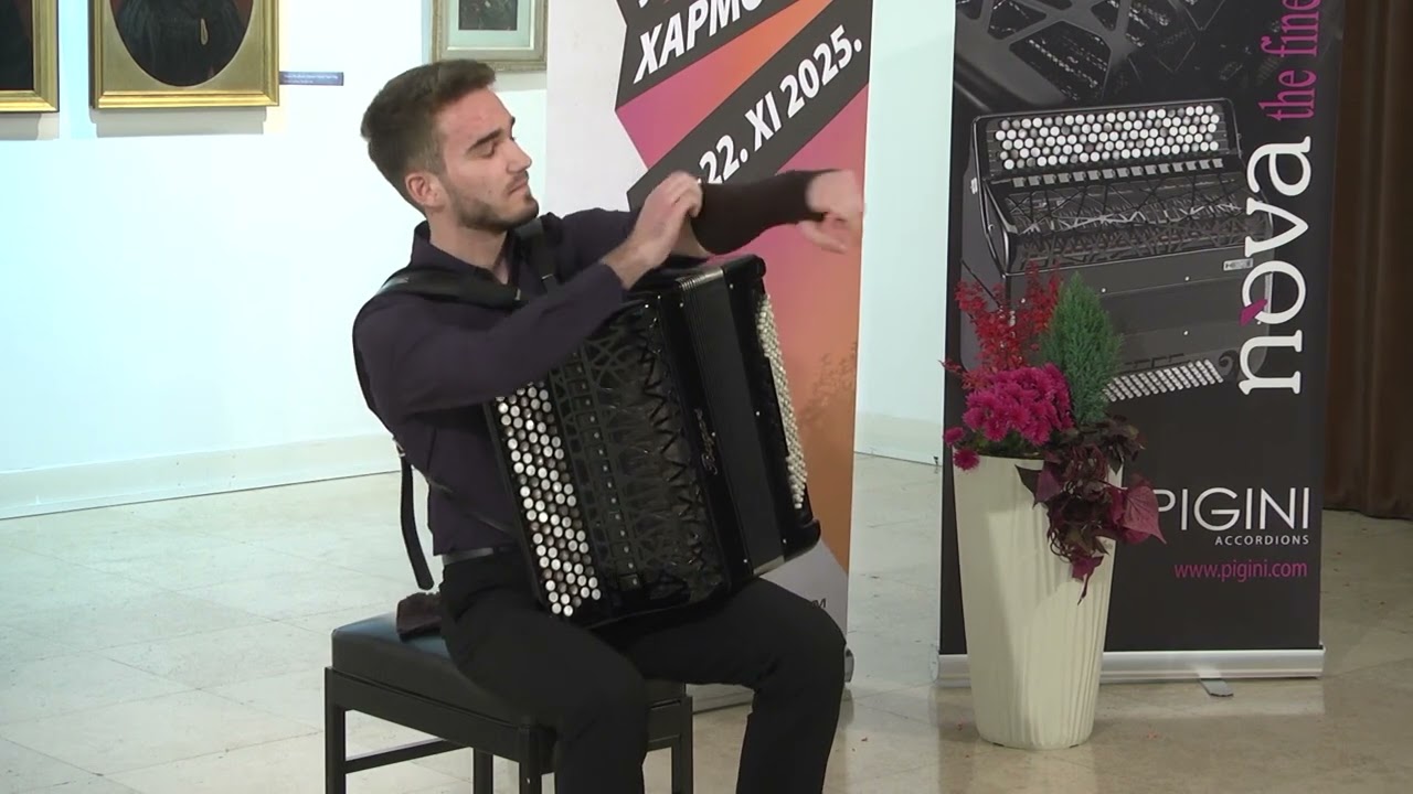 XXXIII International Accordion Festival (Kragujevac, Serbia) - Djordje Kristivojevic Solo Concert