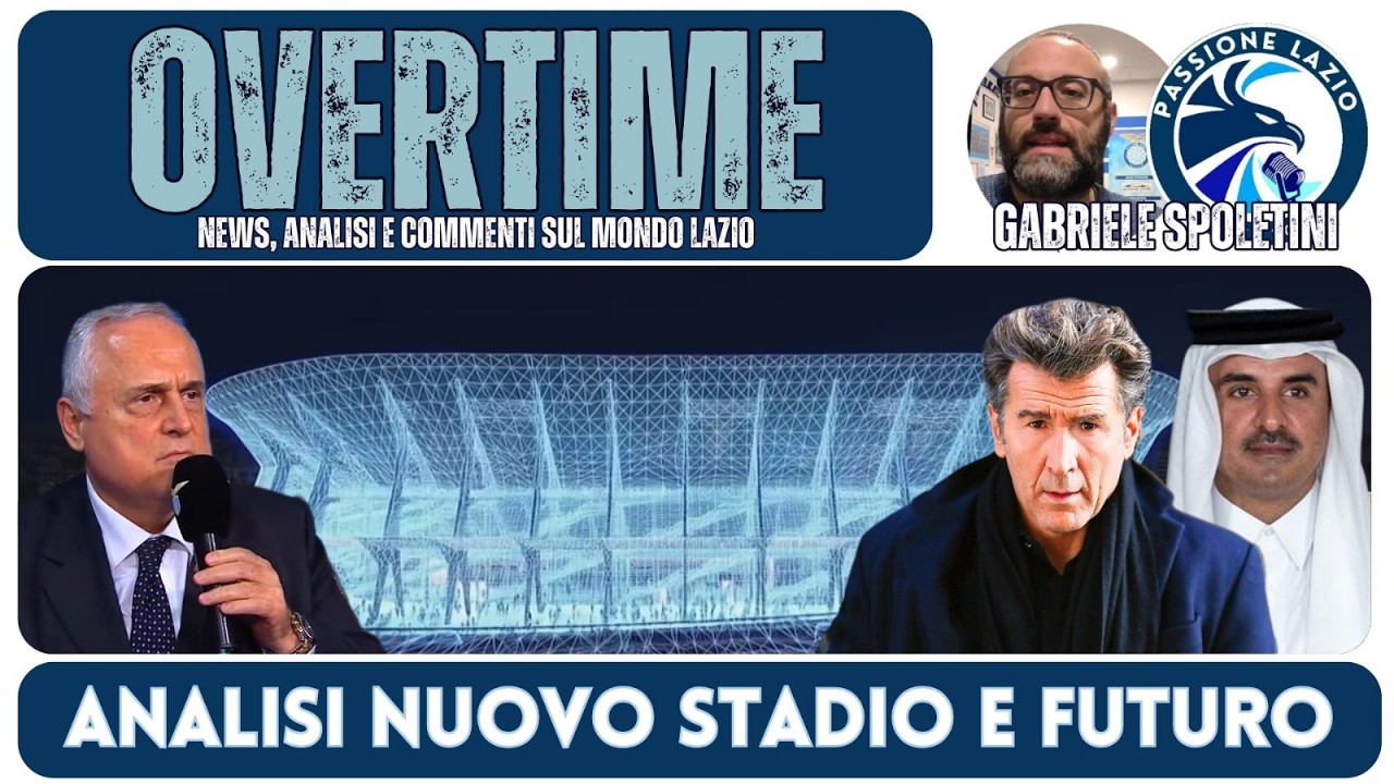 LAZIO: TRA STADIO, FUTURO E... LOTITO - 25/03/2026