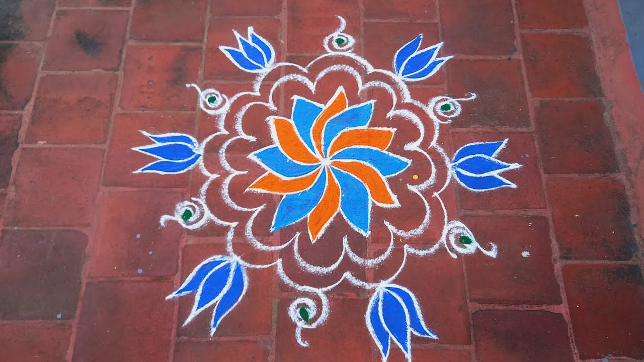 Margazhi kolam day 23 #rangoli #margazhirangolikolam @DesignDust-k2f