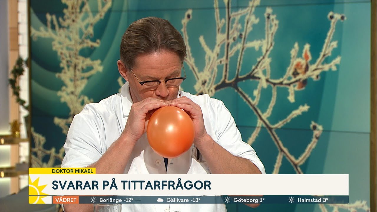 Doktor Mikael svarar på tittarnas frågor om pruttar: 