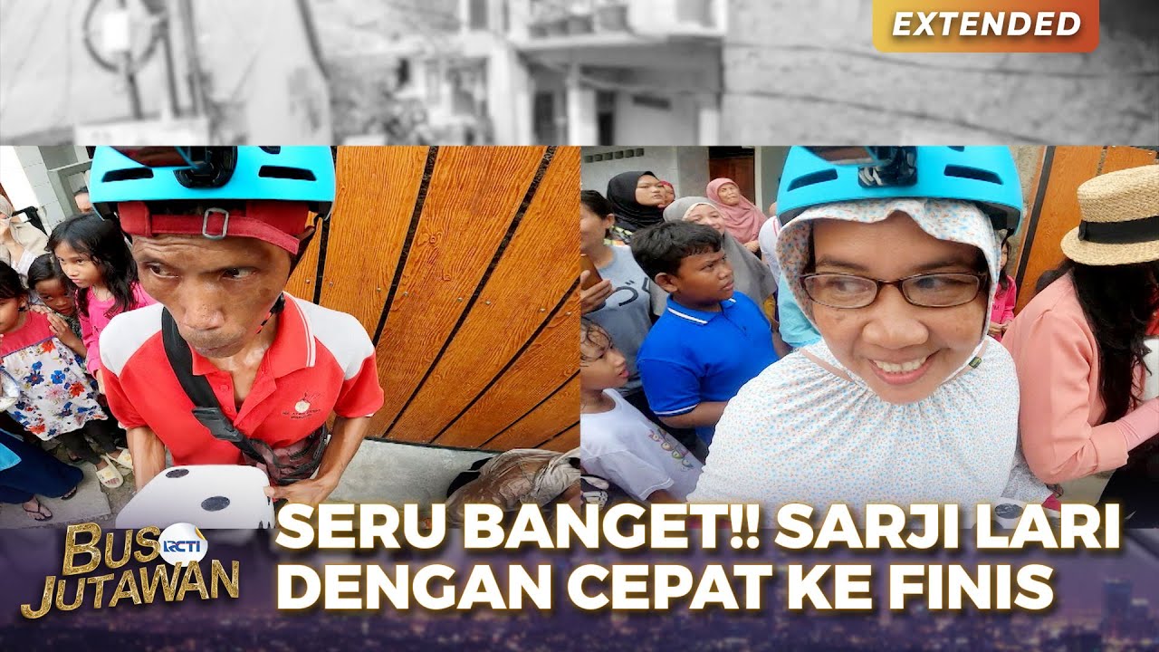 SERU BANGET!! Sarji Lari Dengan Cepat Ke Finis | BUS JUTAWAN | EPS 60 (1/4)