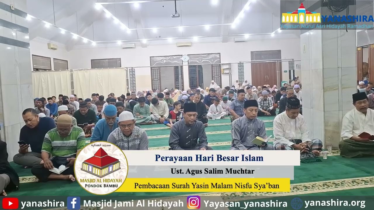 Pembacaan Surah Yasin 3x di malam Nisfu Sya'ban | Perayaan Hari Besar Islam Malam Nisfu Sya'ban