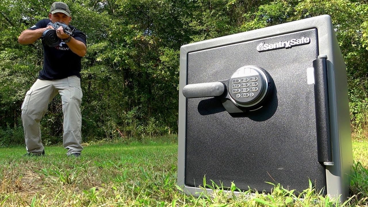 AK-47 vs Giant Sentry Safe (Full Auto Friday)