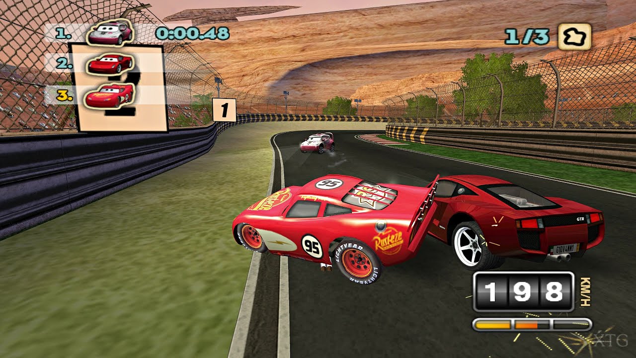 Cars Mater-National Championship - Финальная гонка PS2 Gameplay HD (PCSX2)