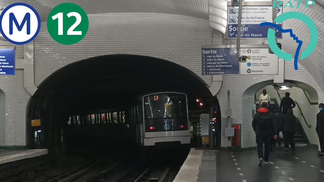 [Métro]: Ligne 12 Des MF67/A2 A Saint Lazare
