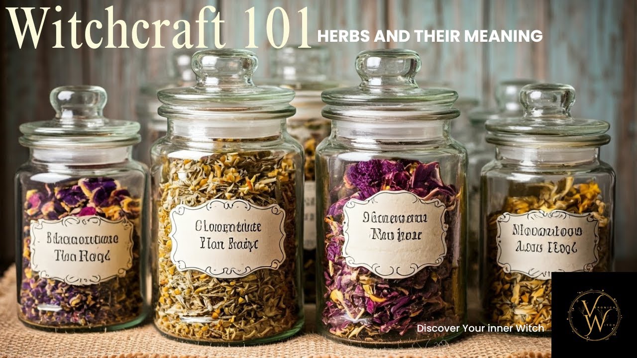 Witchcraft 101 herbs and their meaning