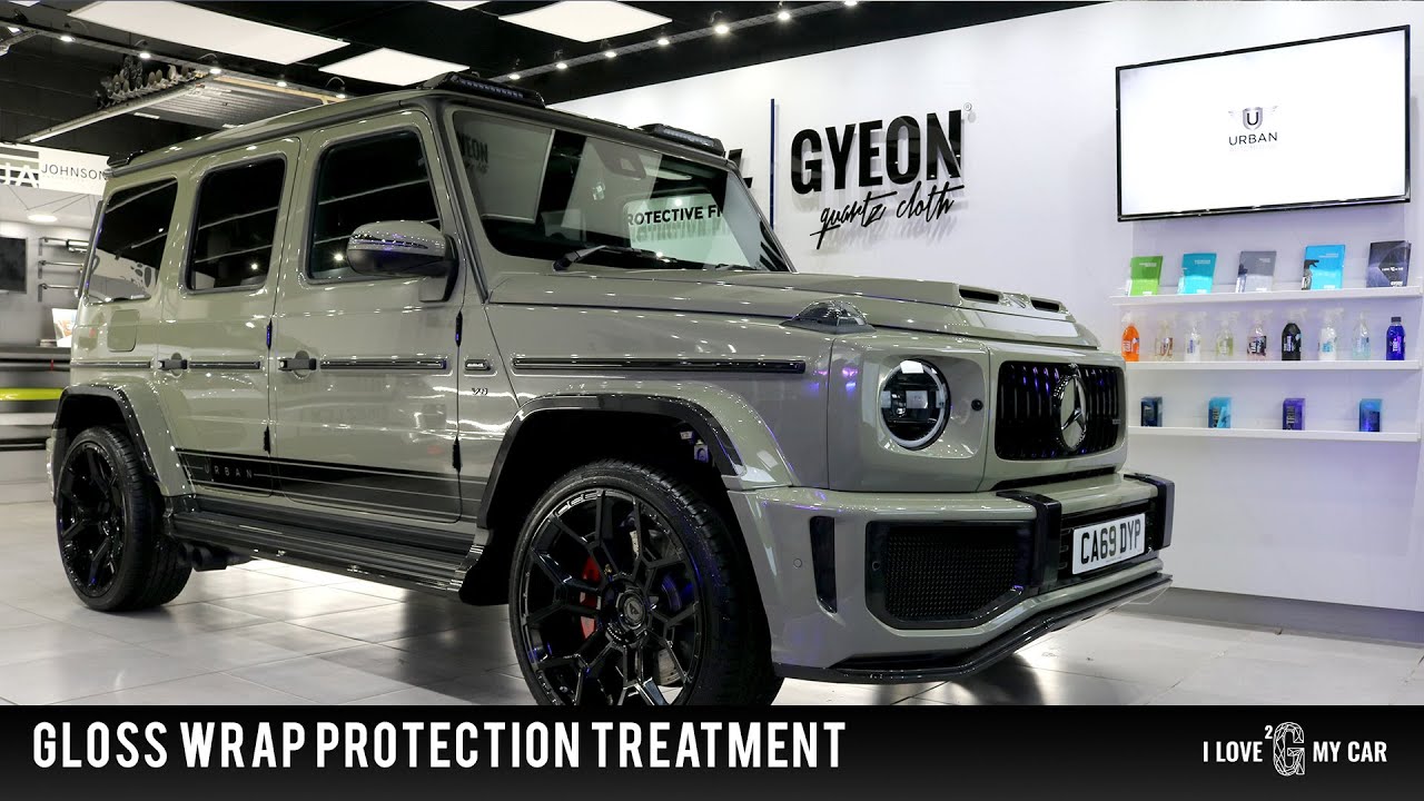 2020 G Wagon AMG 700s | Urban Automotive | Khaki Green Gloss Wrap Protection