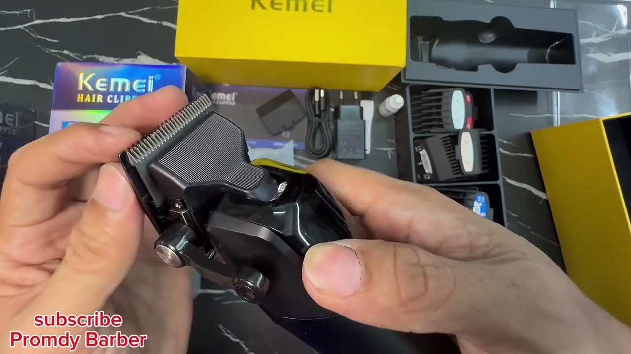 KEMEI KM 1858 first Look unboxing 