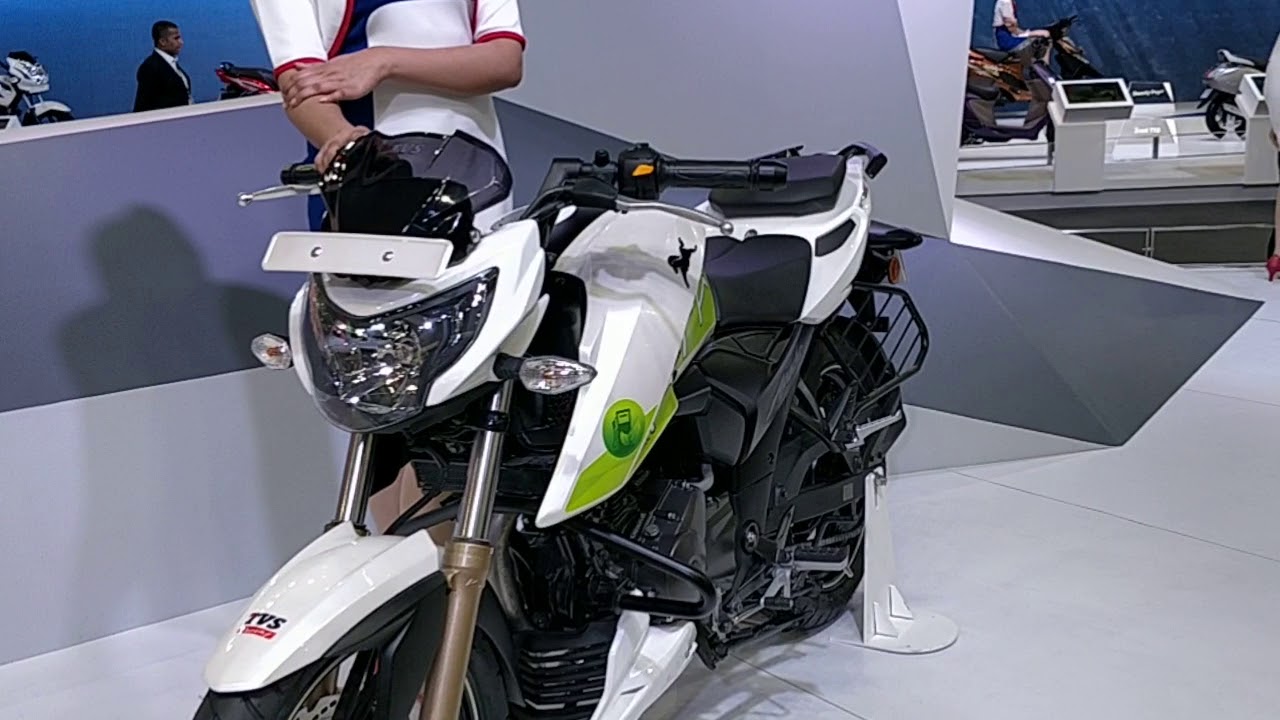 TVS Apache RTR 200 FI Ethanol: Auto Expo 2018 #ShotOnOnePlus