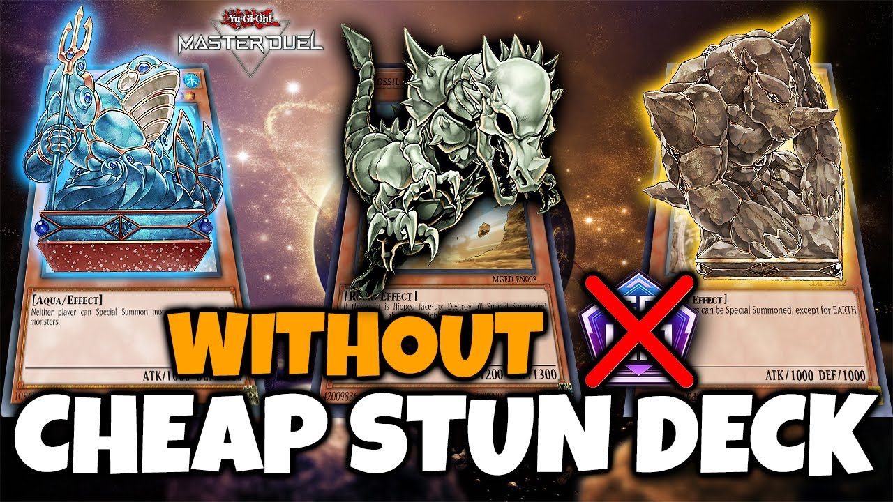 NO UR ❌️ BARRIER STATUE Easy & Simple STUN DECK [Master Duel]