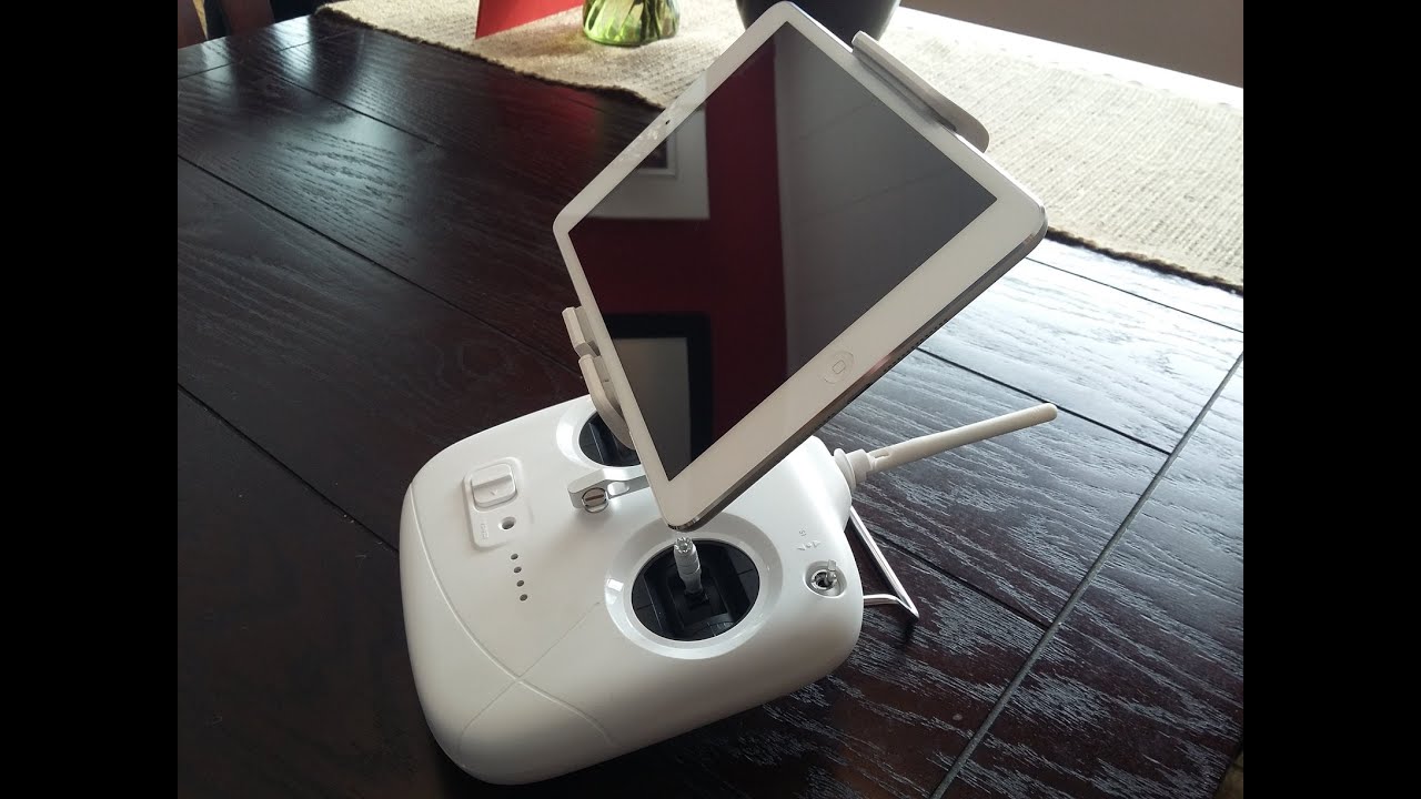 DJI Phantom 3 Standard controller mod with Inspire 1 mount, for tablets