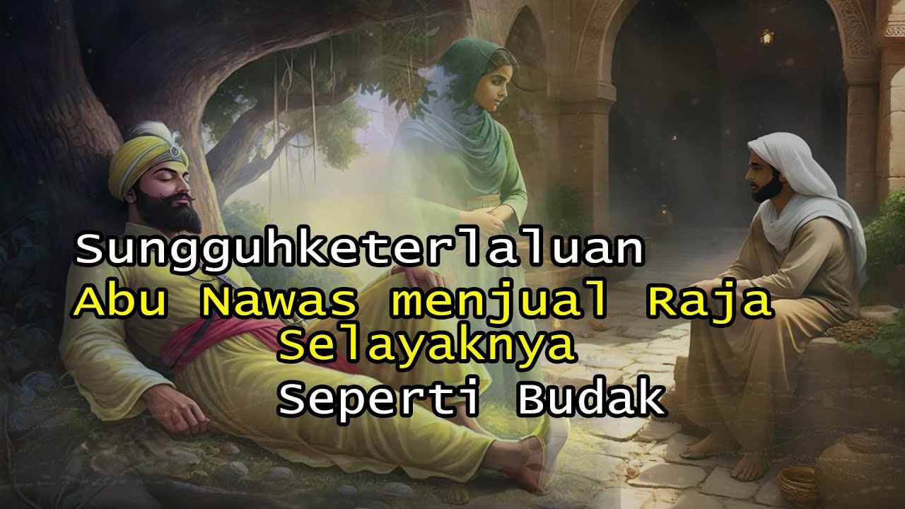 Abu Nawas Menjual Sang Raja Sebagai Budak