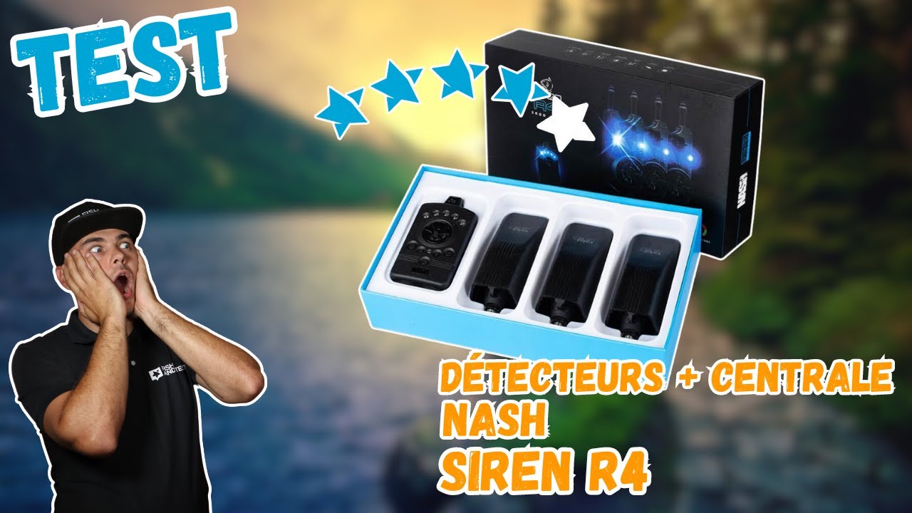 [TEST] Détecteurs + Centrale Nash Siren R4