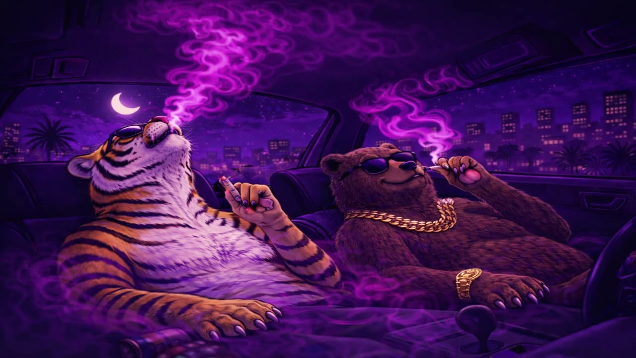 West Coast Night Drive – Emotional G-Funk Chill Rap | Violet Smoke Diaries