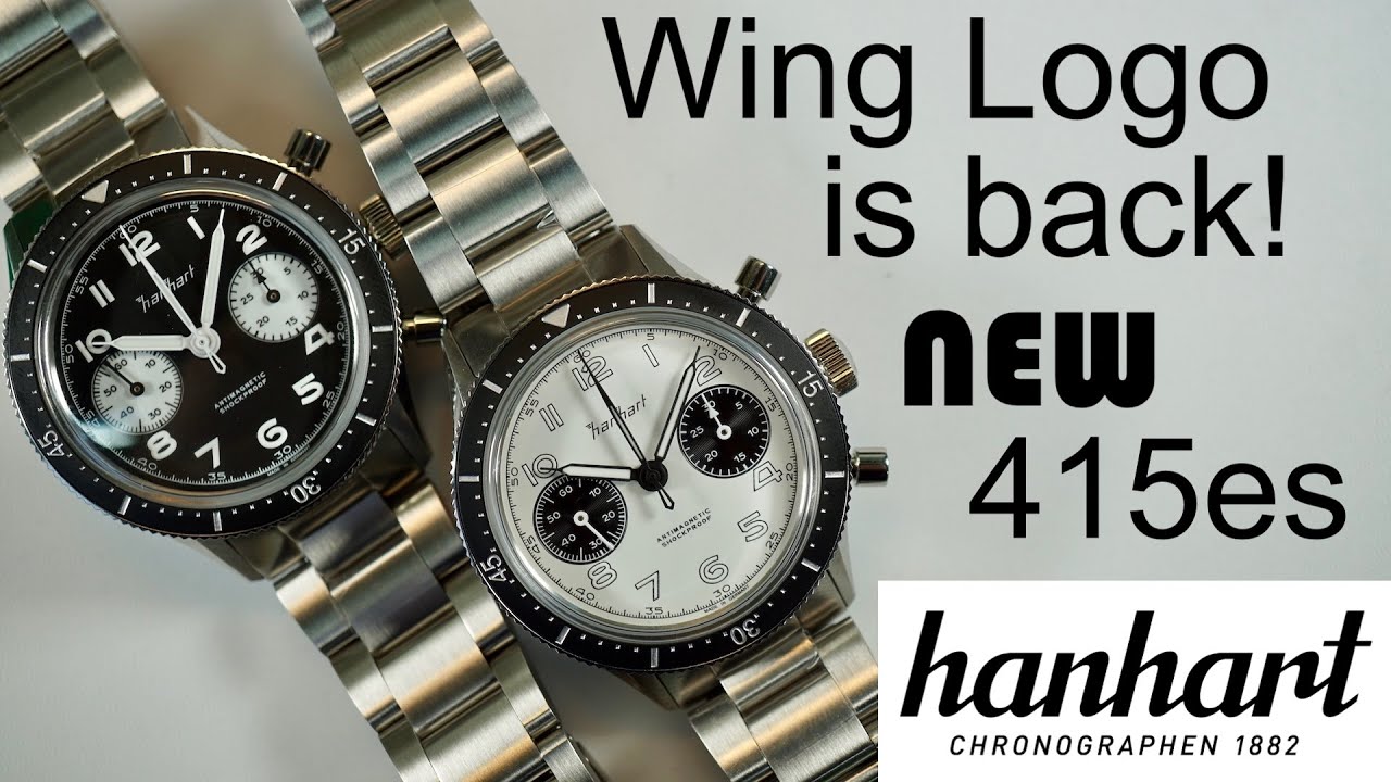 Wing Logo is back with the New Hanhart 415es Range