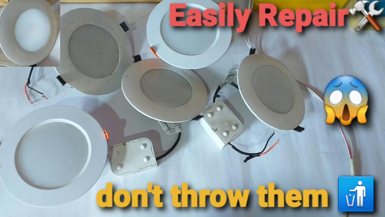 how to repair concealed ceiling light at home |easily repair for free 
